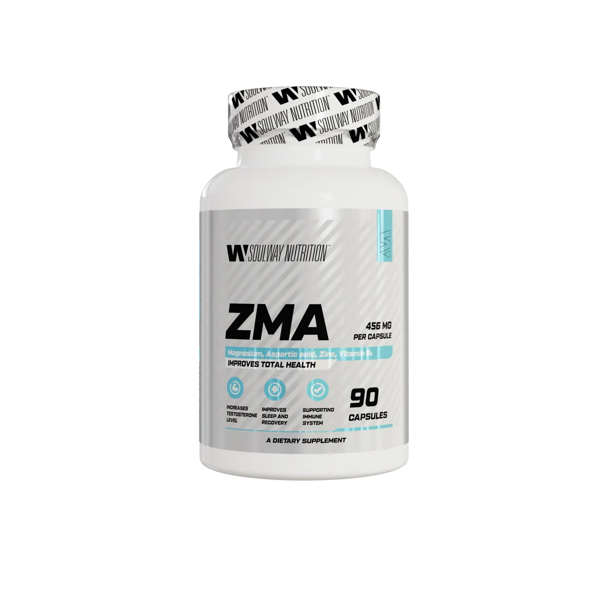 ZMA комплекс 90 капсул — фронтальный ракурс